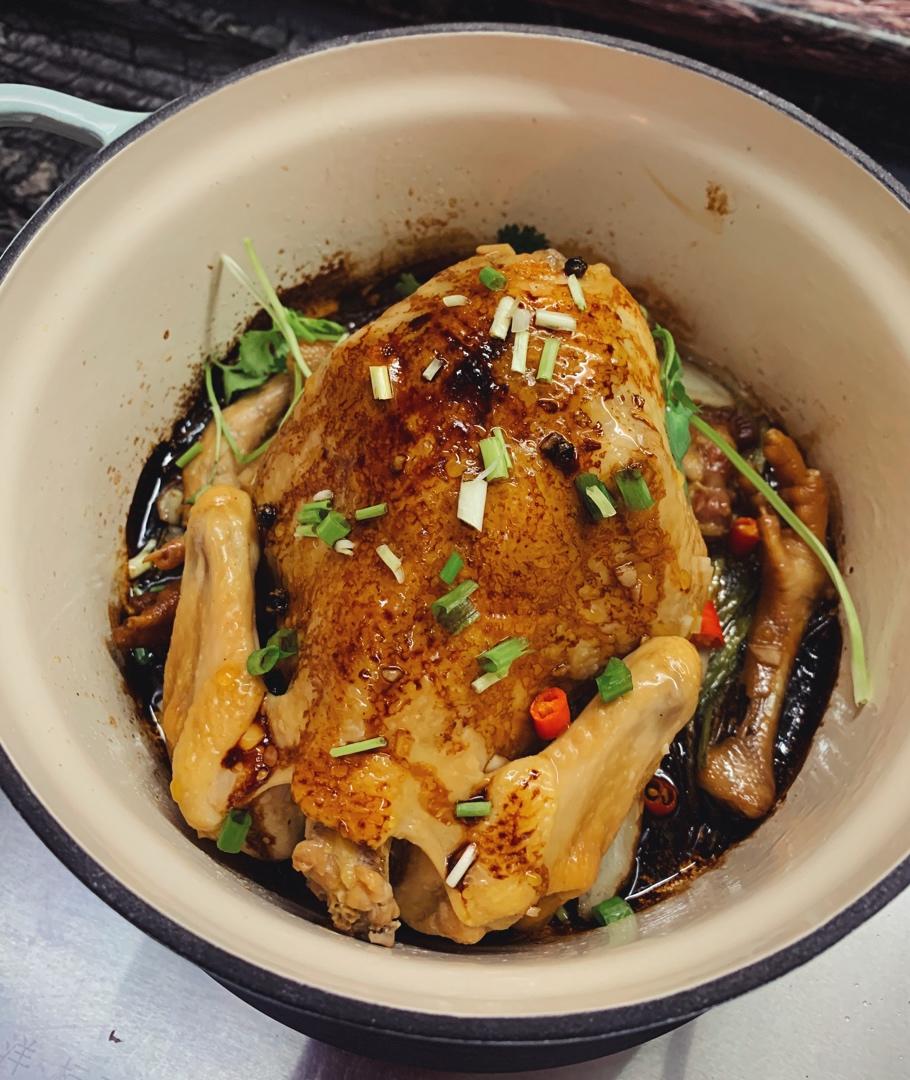 神仙葱油鸡（铸铁锅版）