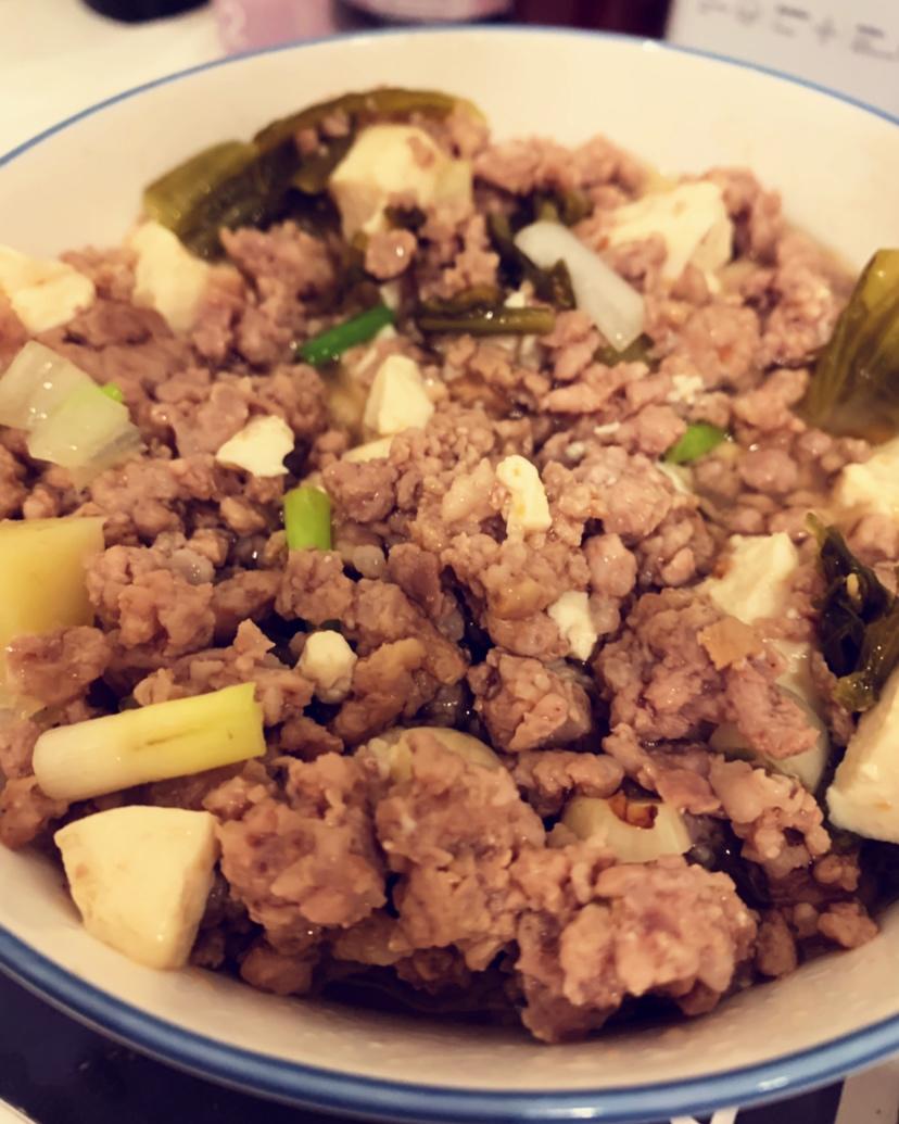 肉末蒸豆腐