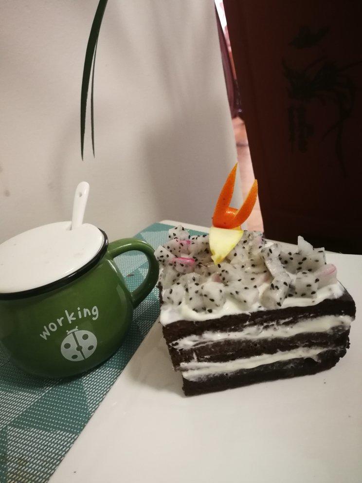 豆渣可可蛋糕