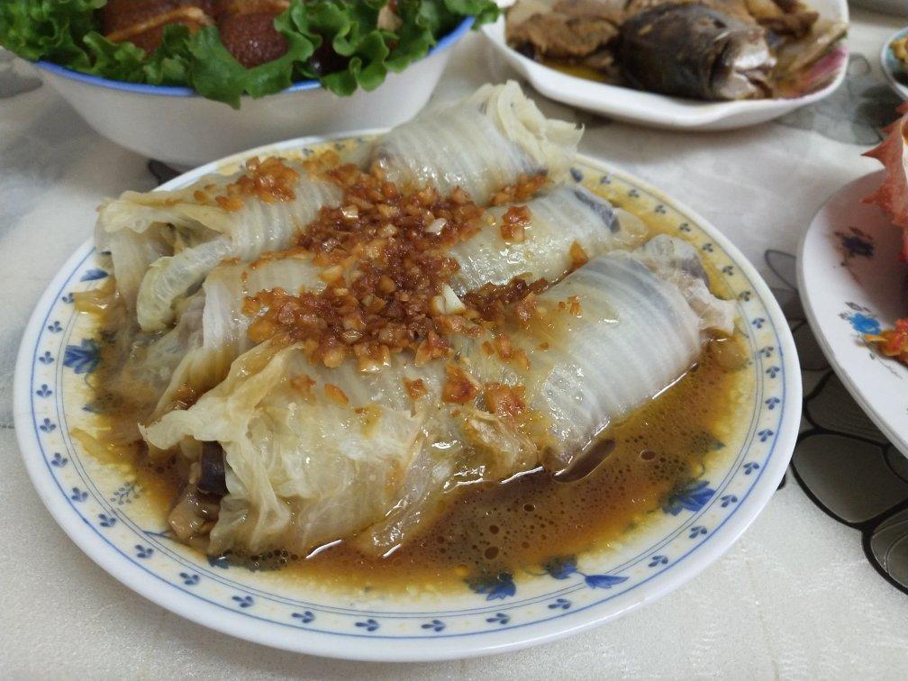 肉酿白菜卷