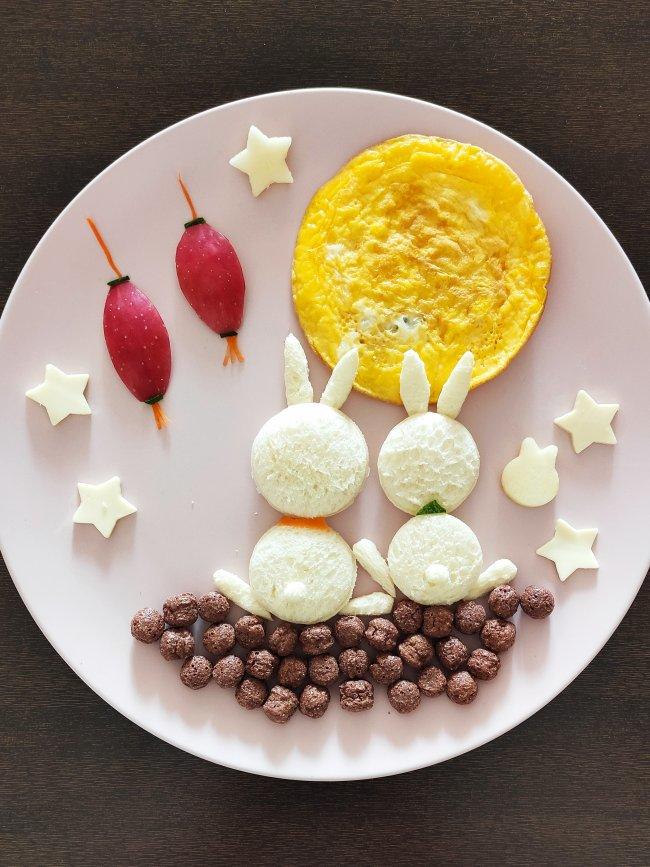 中秋节创意儿童餐