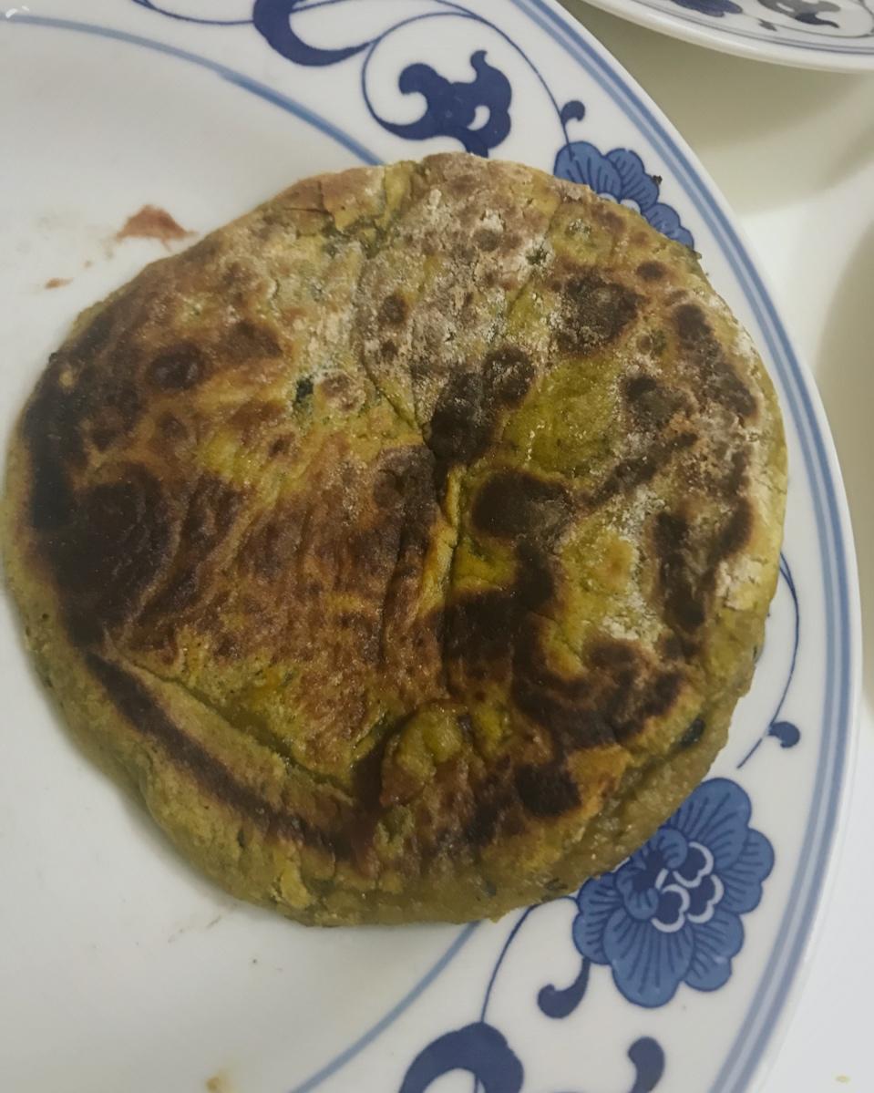 豆沙南瓜饼