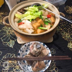 砂锅大骨炖菜的做法 步骤2