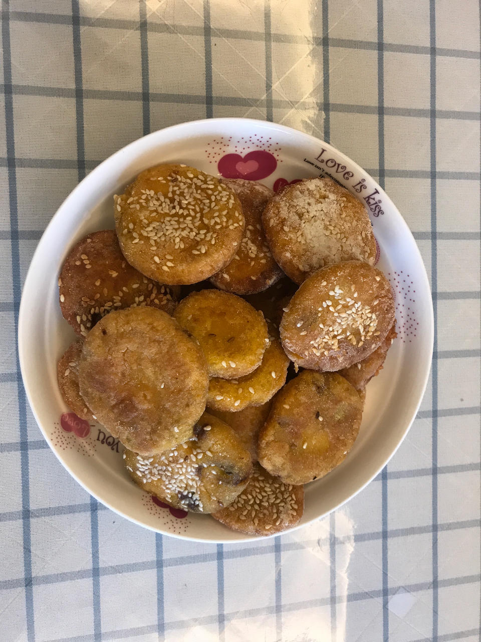 不会变形的南瓜饼