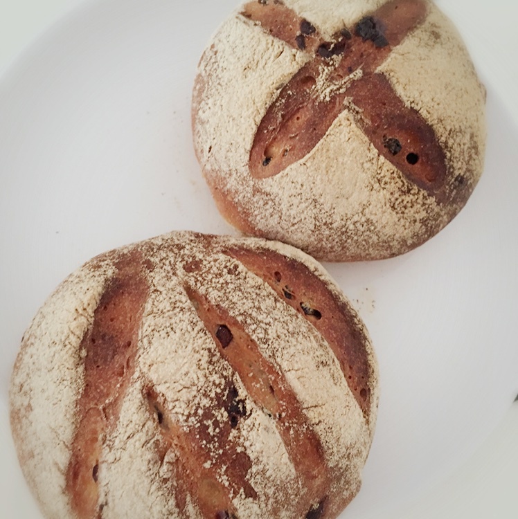 黑麦蔓越莓软欧包