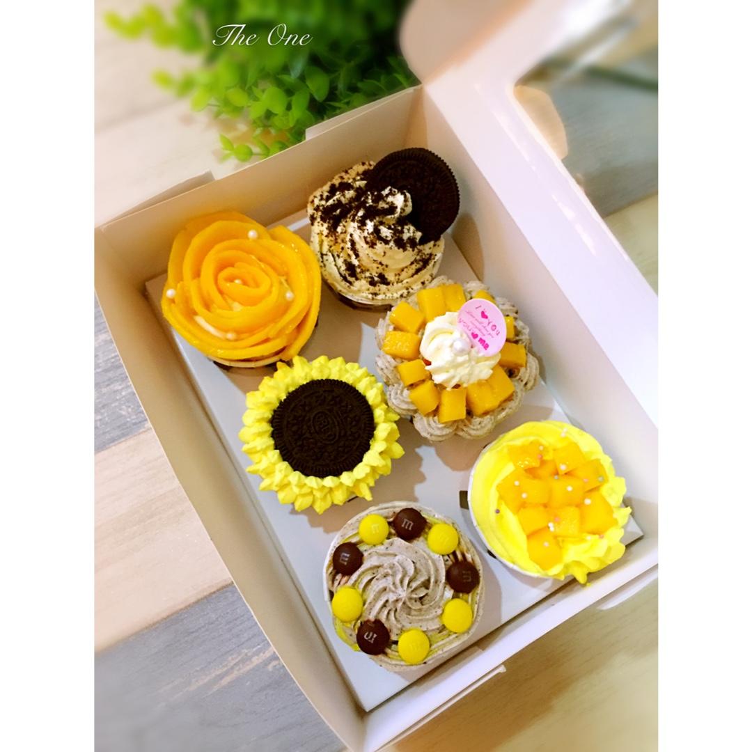 鲜奶油戚风杯子蛋糕（纸杯蛋糕）