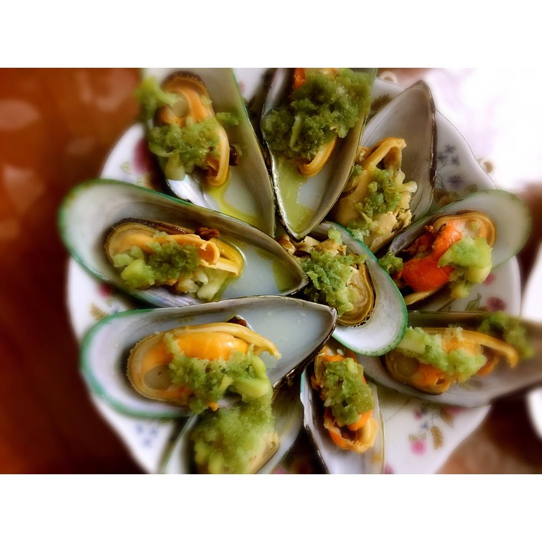 12道锋味之葱油青口贝