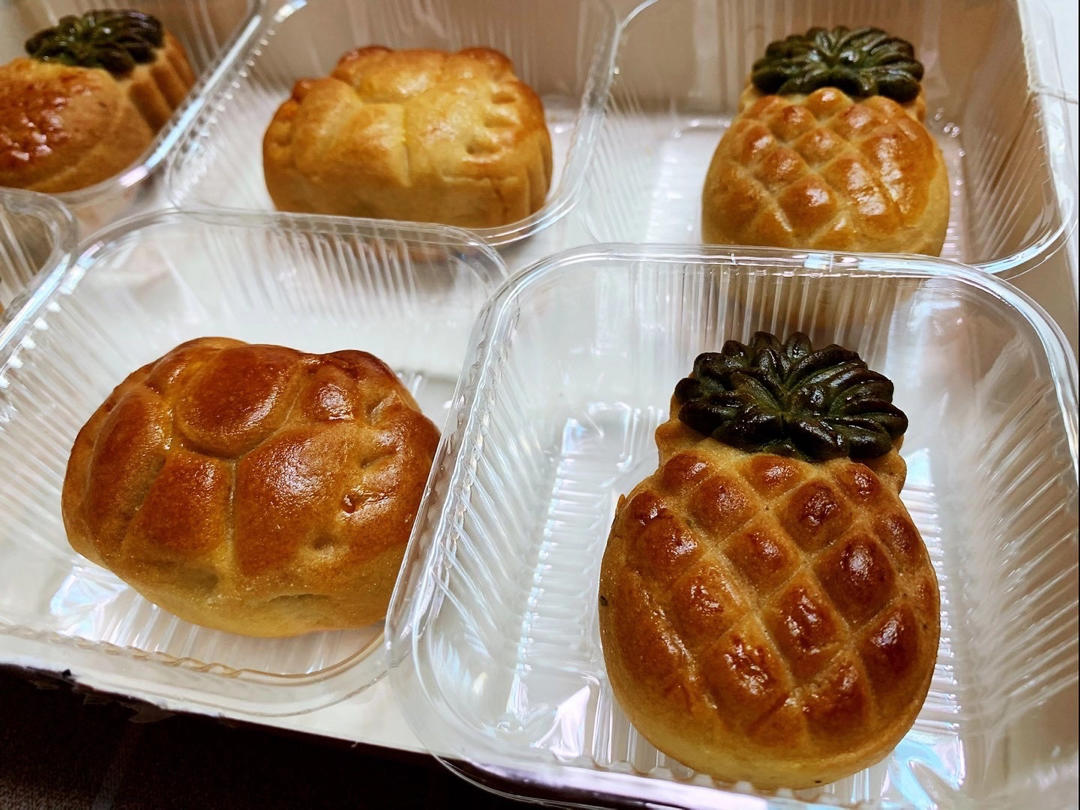 广式月饼通用饼皮（内附凤梨小菠萝🍍月饼的详细做法）
