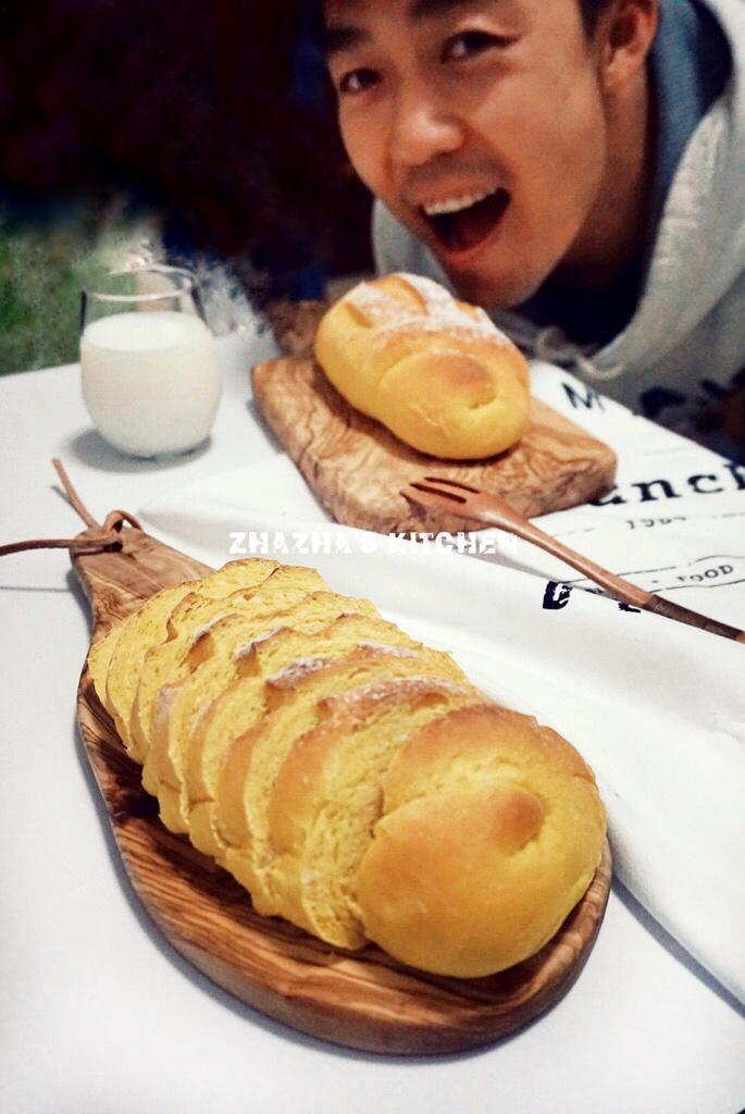 纯奶手撕吐司的做法 步骤1