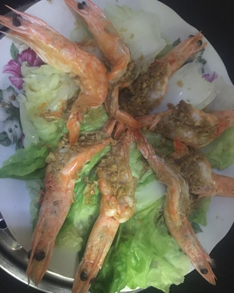 蒜蓉粉丝蒸虾