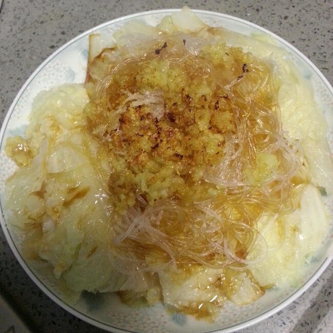 蒜蓉粉丝蒸娃娃菜