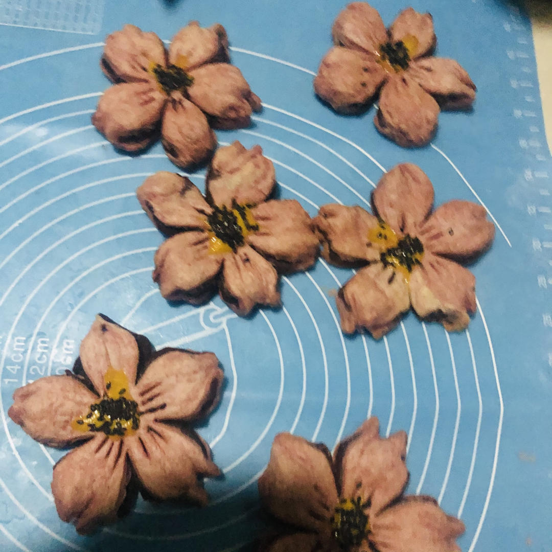桃花酥🌸（超简单方子，一次成功）