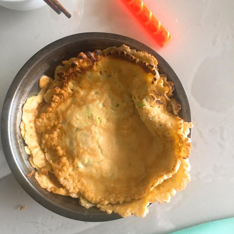 韭菜鸡蛋煎饼