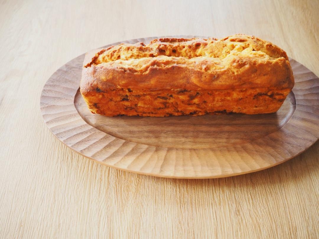 焦烤香蕉磅蛋糕