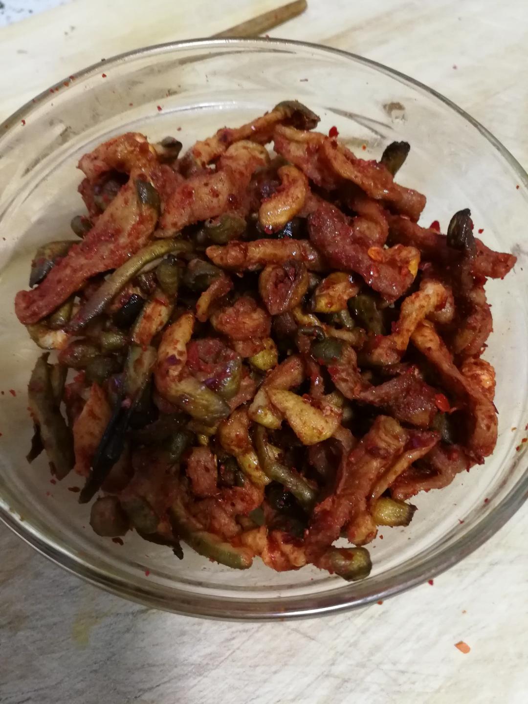 自制香辣萝卜干