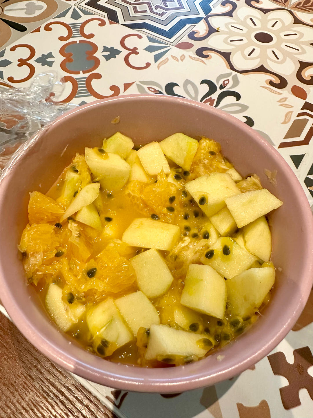 百香果橙子苹果