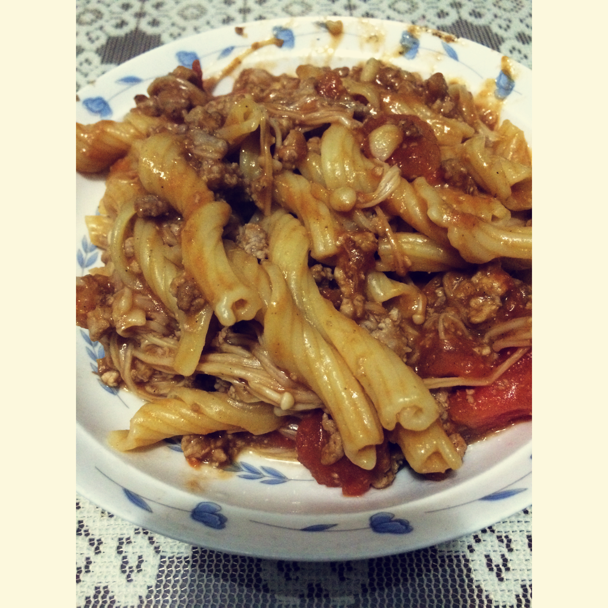 什锦炒通心粉