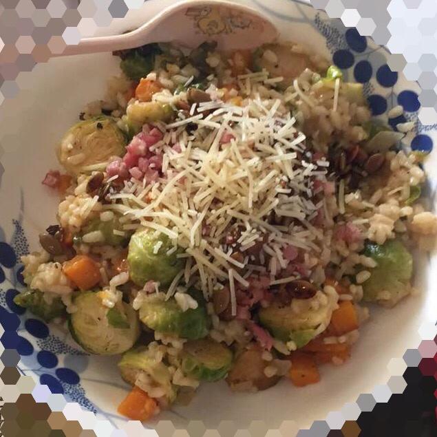 杂菌南瓜意大利饭