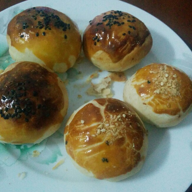 红豆酥饼（附油酥不测漏的办法）