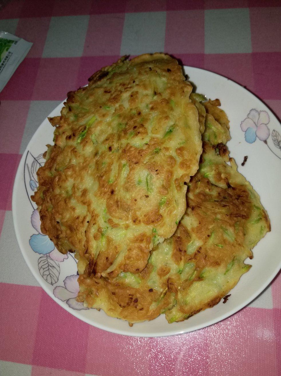 西葫芦鸡蛋饼