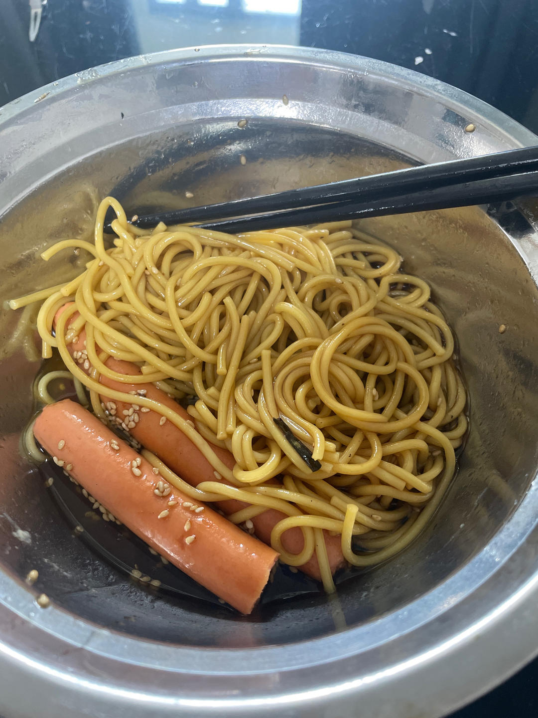 10分钟搞定的一碗葱油拌面