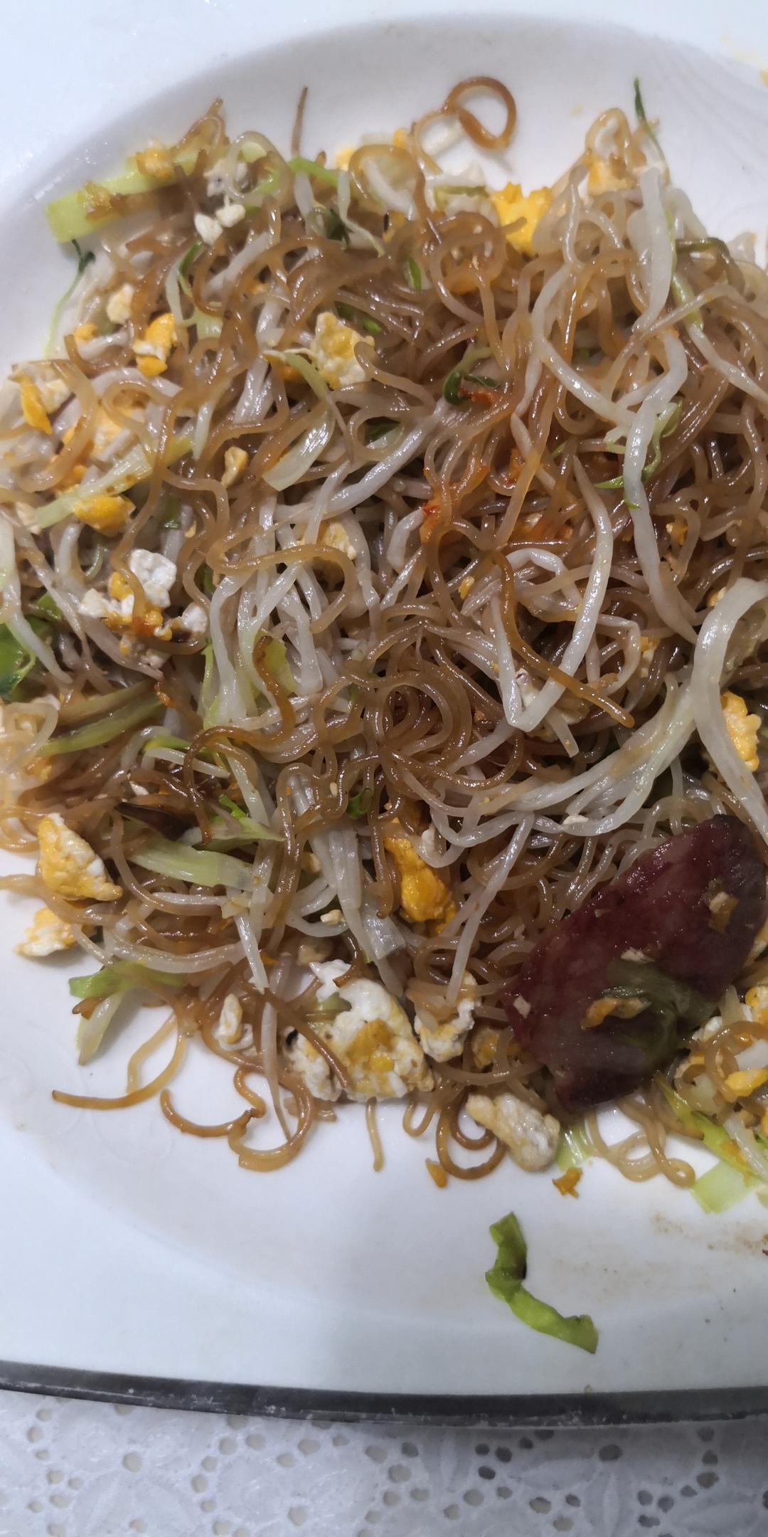 大牌档炒米粉