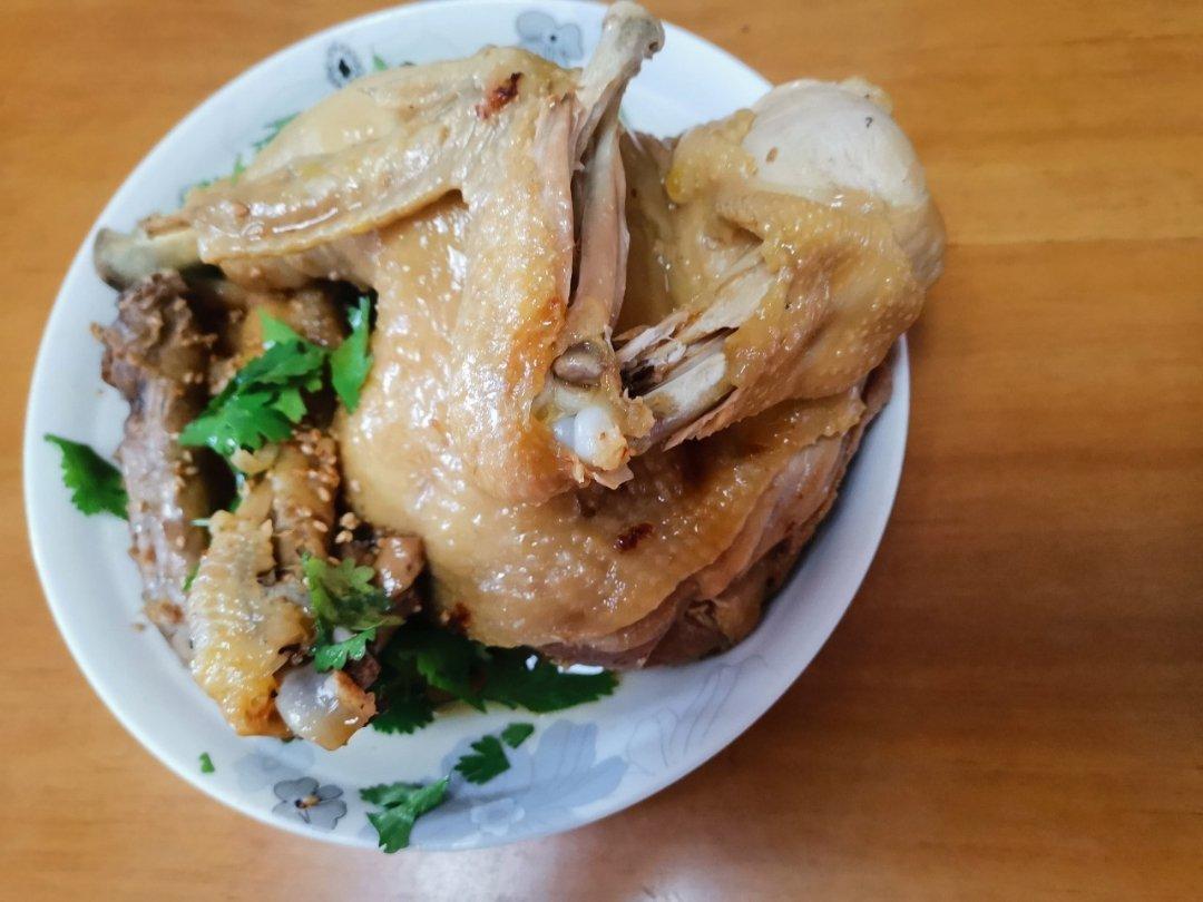 电饭煲版盐焗鸡