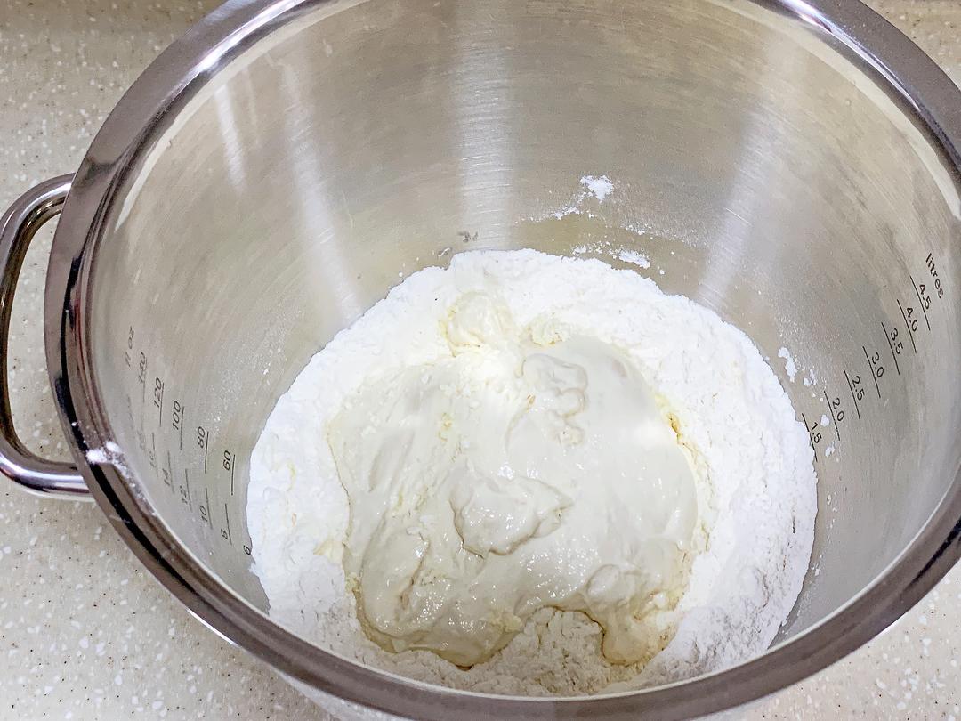 纯奶手撕吐司的做法 步骤1