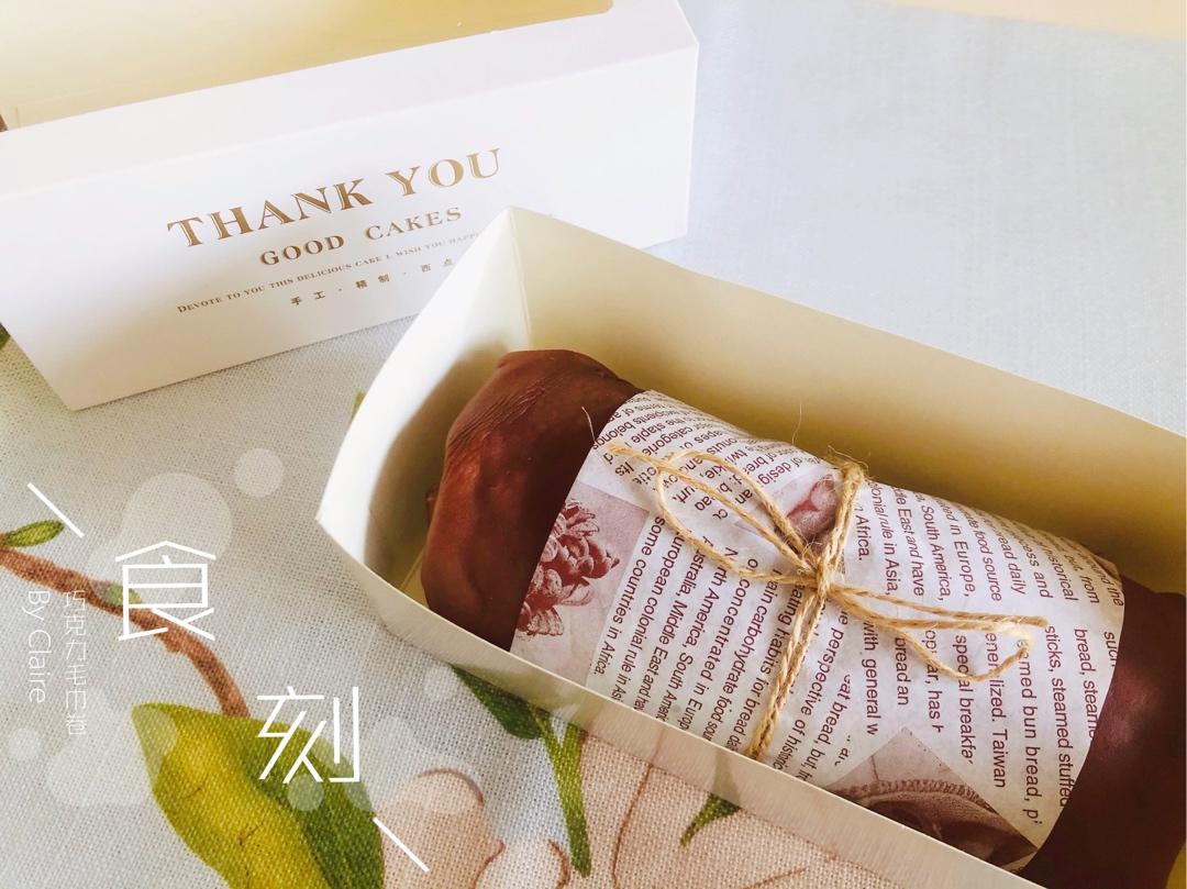 网红食谱│抹茶毛巾卷