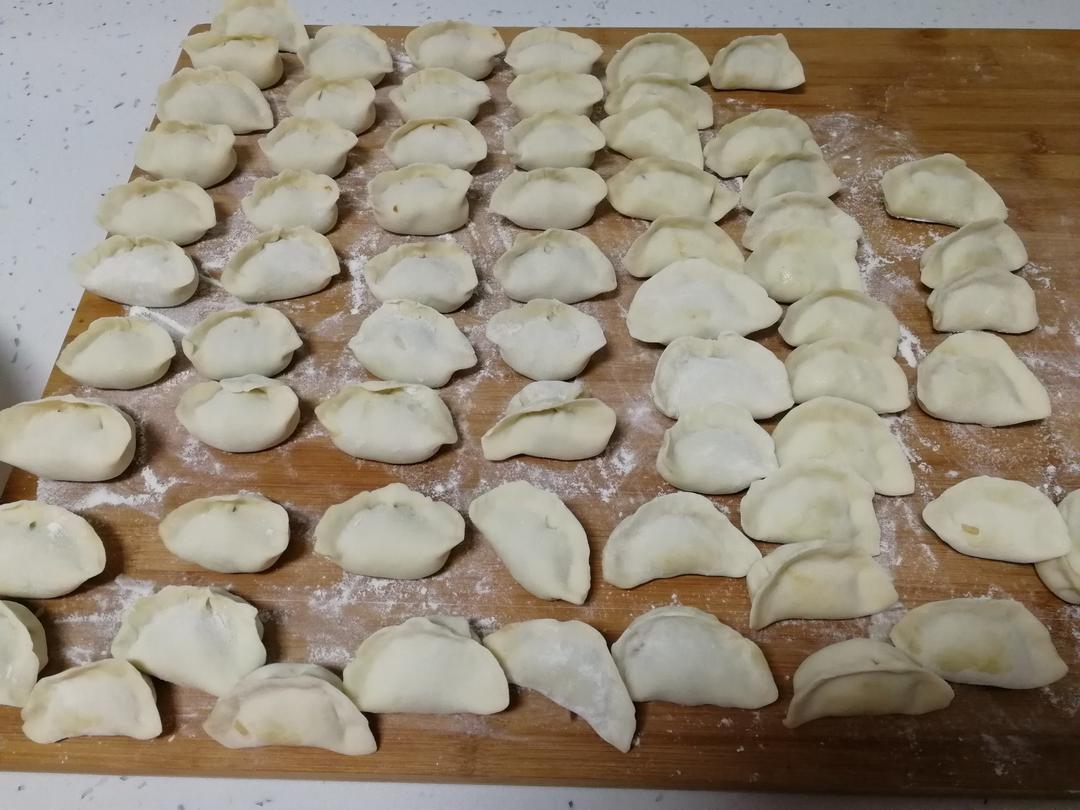 白萝卜牛肉水饺