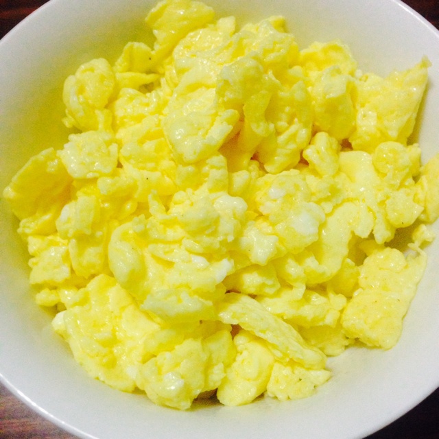 美式炒蛋 scrambled eggs