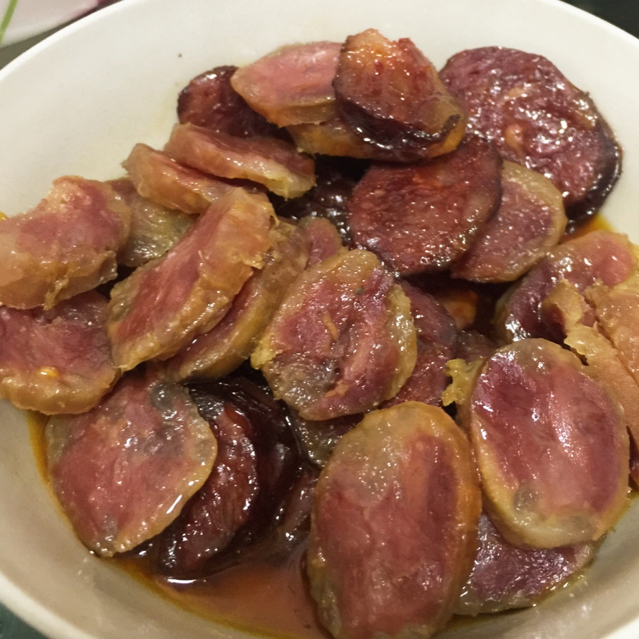 自制甜香肠