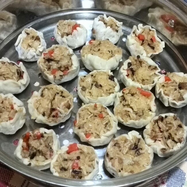 懒人版迷你糯米烧卖