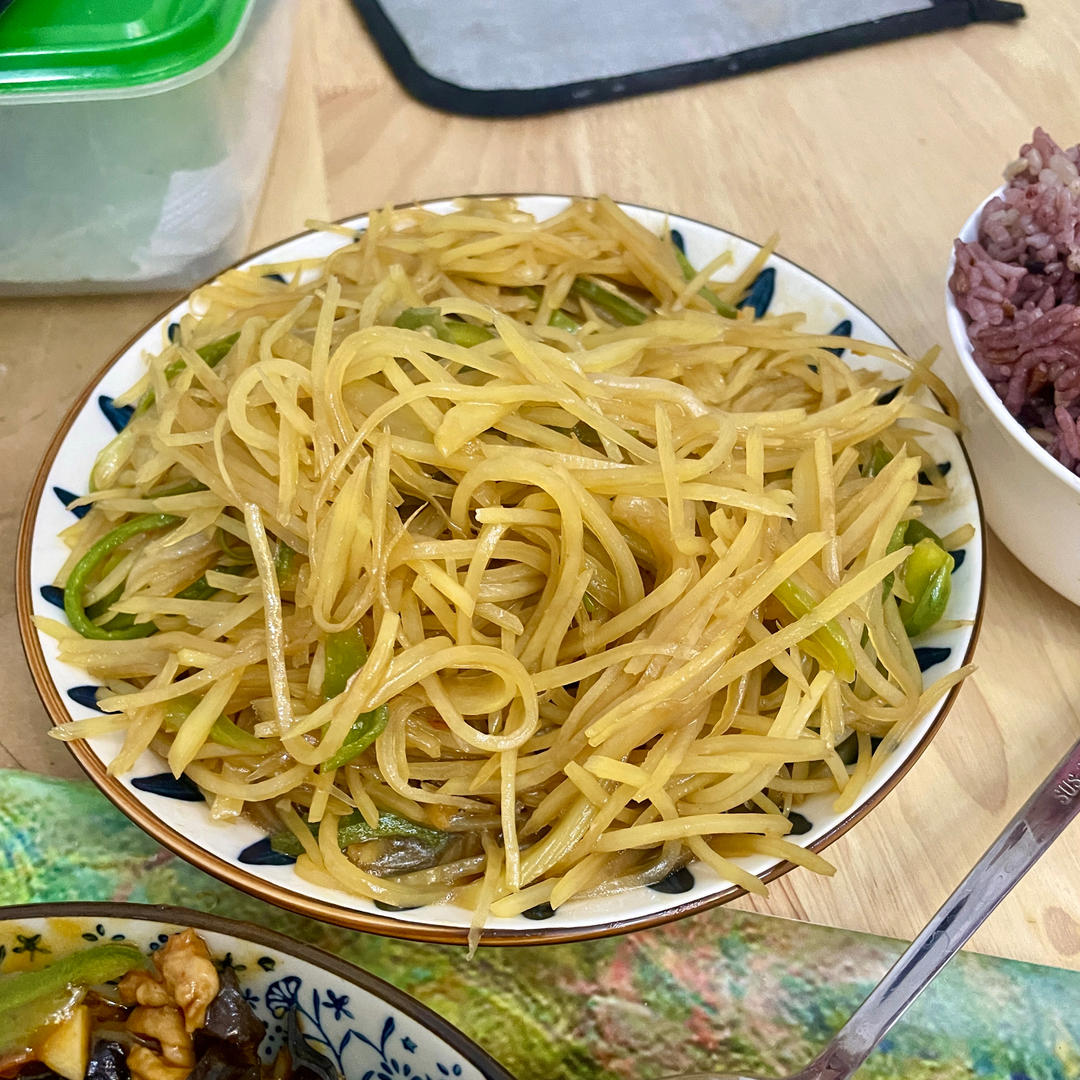 醋溜土豆丝「终于试出了最佳酱汁！！！」