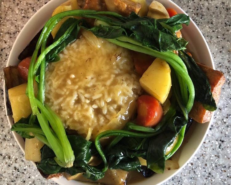 鸡腿牛肉蔬菜咖喱·好吃到舔盘