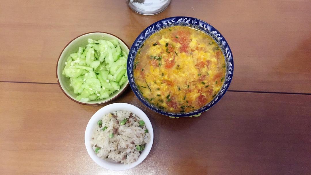 豌豆咸肉糯米饭