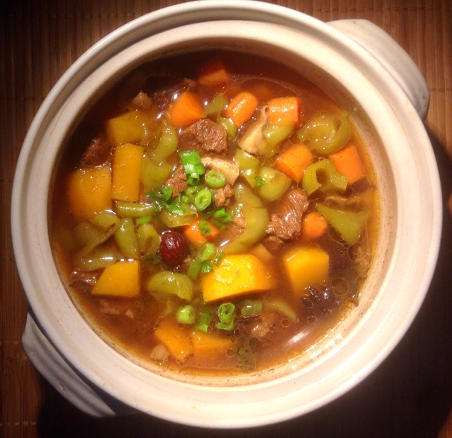 土豆炖牛肉