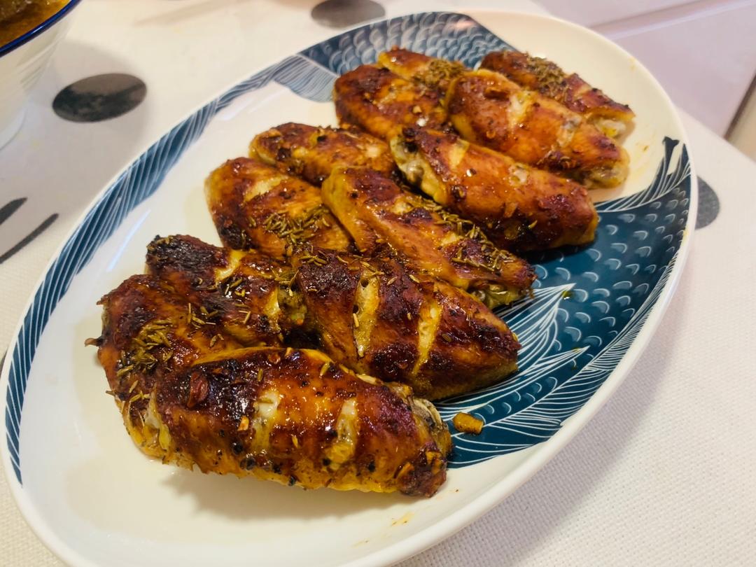 烤鸡翅（自制烤料）