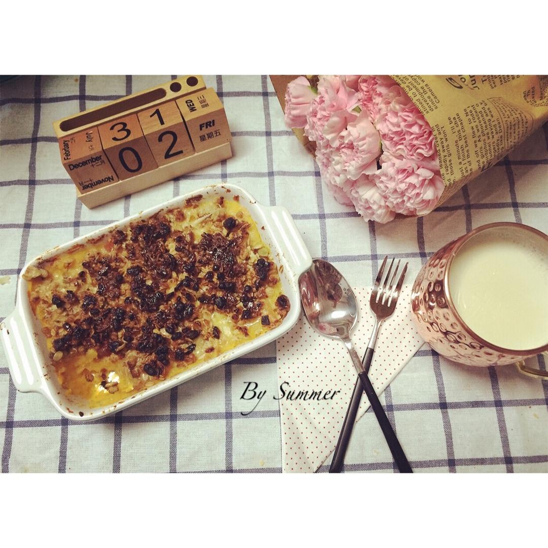 粉糯红薯泥配燕麦酥丨健康·三餐