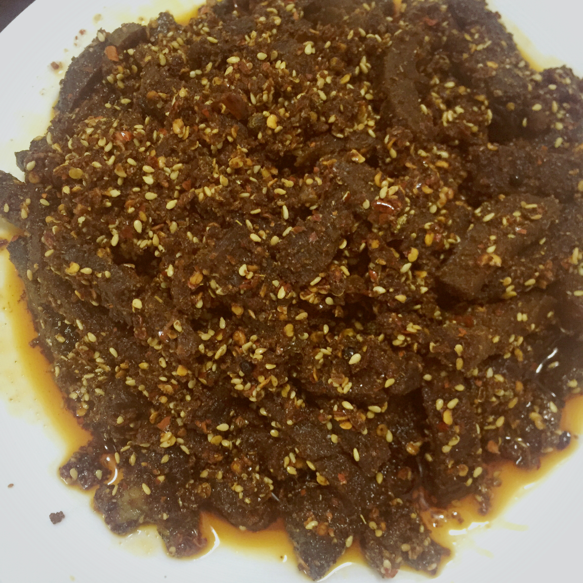 麻辣牛肉干