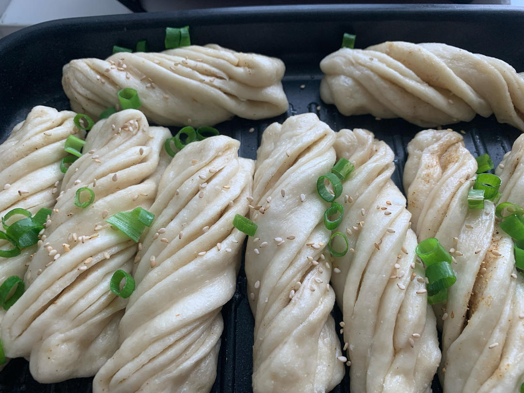 一定要做！—煎卷子【生煎花卷】