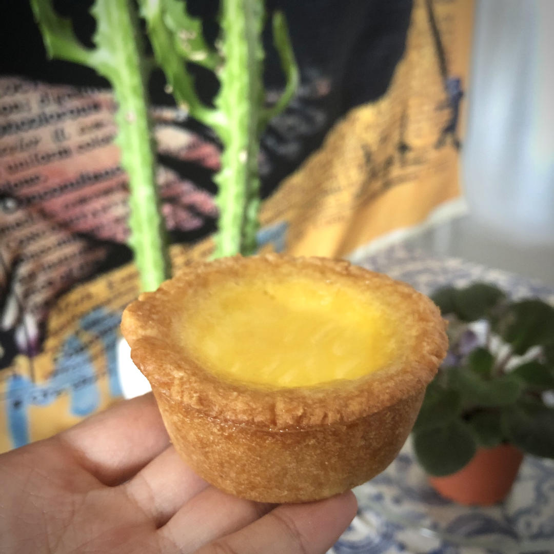 【视频食谱】不用开酥的曲奇蛋挞