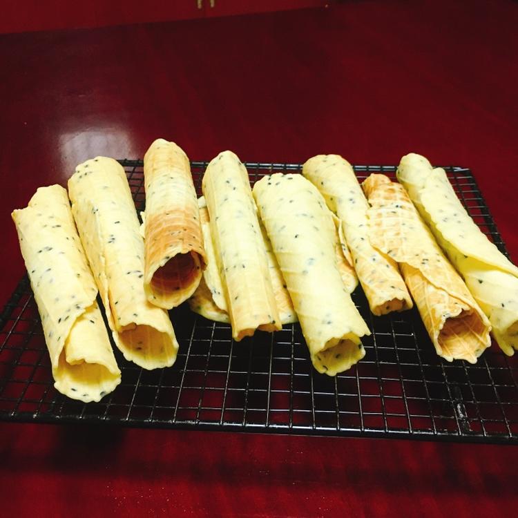 简单快手 | 香酥芝麻鸡蛋卷