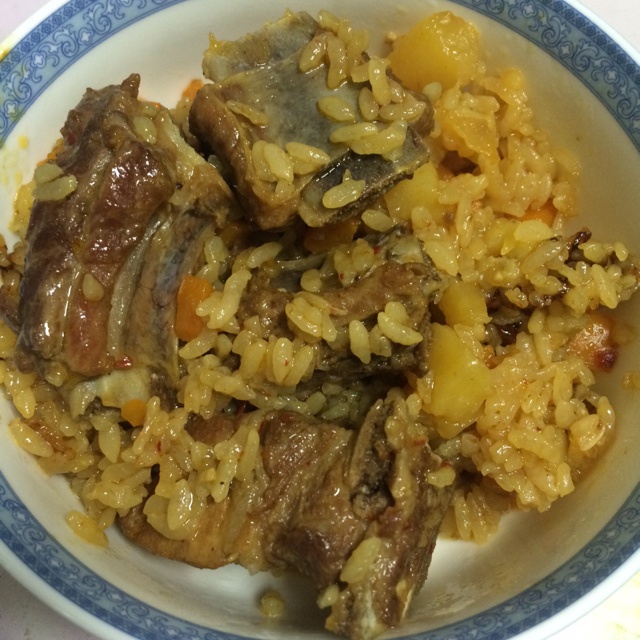 排骨焖饭