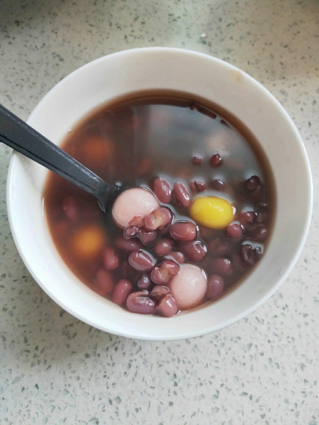 珍珠丸子红豆汤