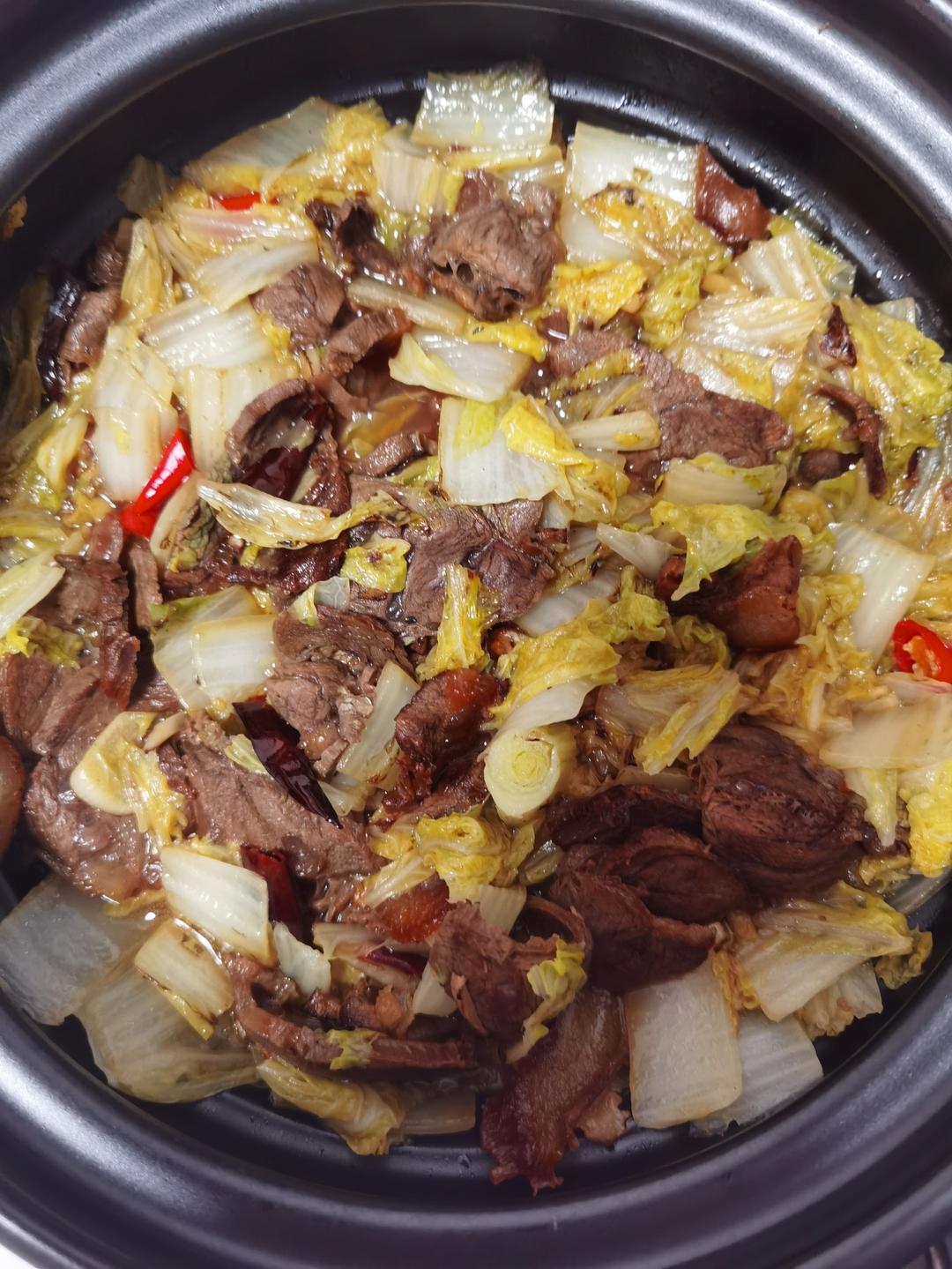 大白菜烧牛肉
