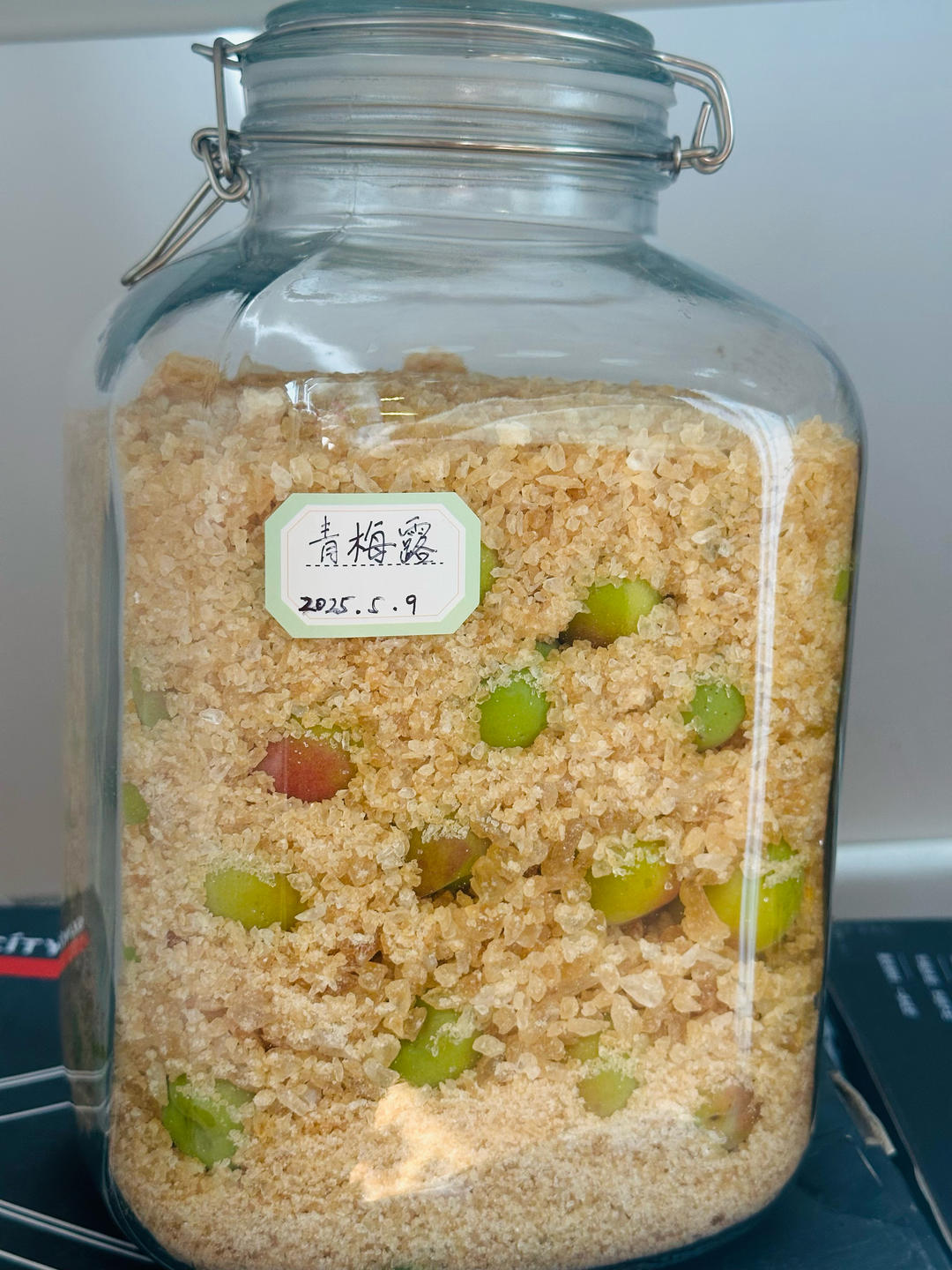 青梅露，酿梅子露过程记录(不起泡不发酵)