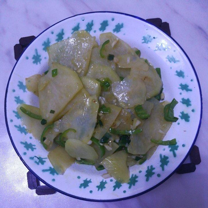 家常炒土豆片