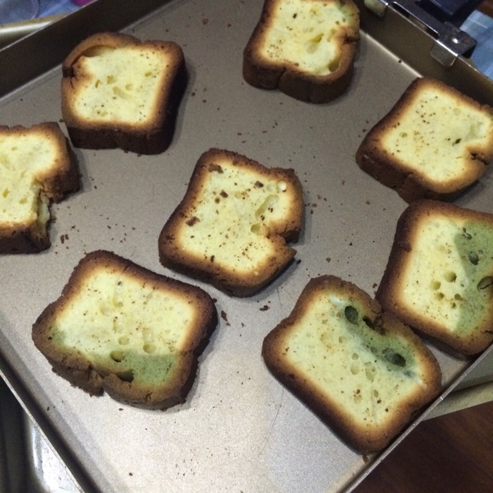 乐天行做的猫王磅蛋糕分蛋法零失败