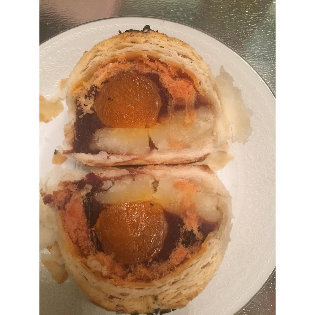 肉松麻薯蛋黄酥💕